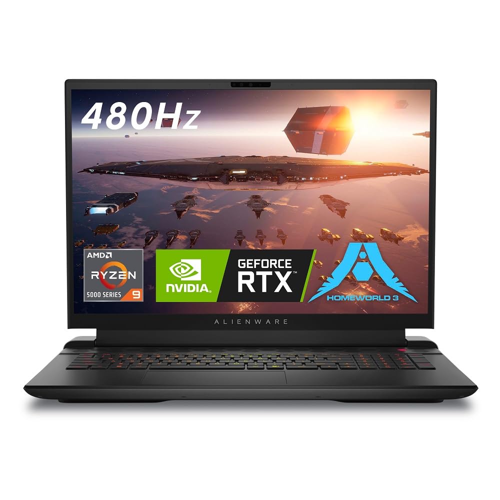 Alienware m18 AMD Gaming Laptop - 18-inch FHD+ (1920 x 1200) 480Hz