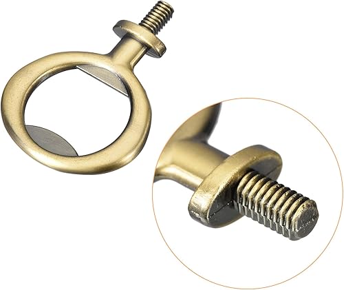 Miniatura 3 de uxcell Abrebotellas, 4 piezas de 2.087 in  Abridor de cerveza con tornillo de aleación de zinc, kit de insertos planos roscados para bodas, fiestas