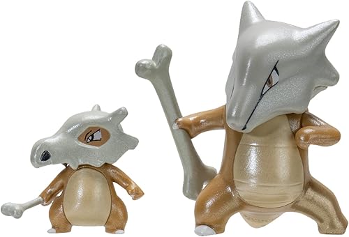 Miniatura 2 de BANDAI - Pokémon  Evolution Pack Bone & Bone  Figura de hueso de 2.0 in + figura de hueso de 3.9 in  JW2774