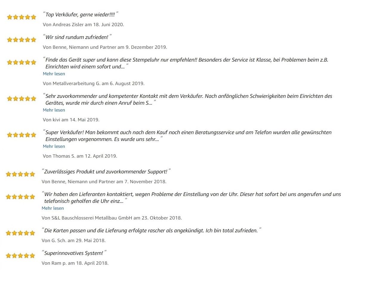 Rechnendes Zeiterfassungsterminal ET501MT+ (Komplettset) inkl. 10 Schlüsselanhänger (erweiterbar), -3 JAHRE GARANTIE-, Fingerprint, Kein Abo-Zwang, sofort einsatzbereit, 30 Tage Rückgabe