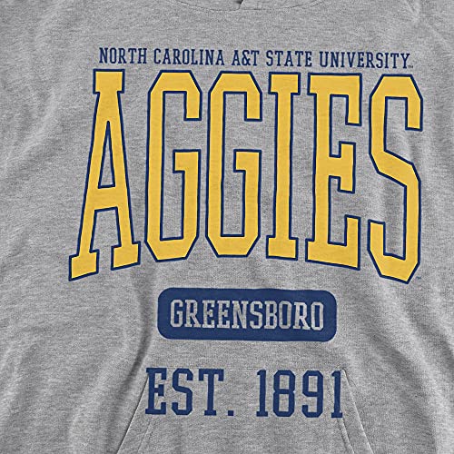 North Carolina A&T State University Official Est. Date Youth Kids Boy/Girls Pull-Over Hoodie Sweatshirt2