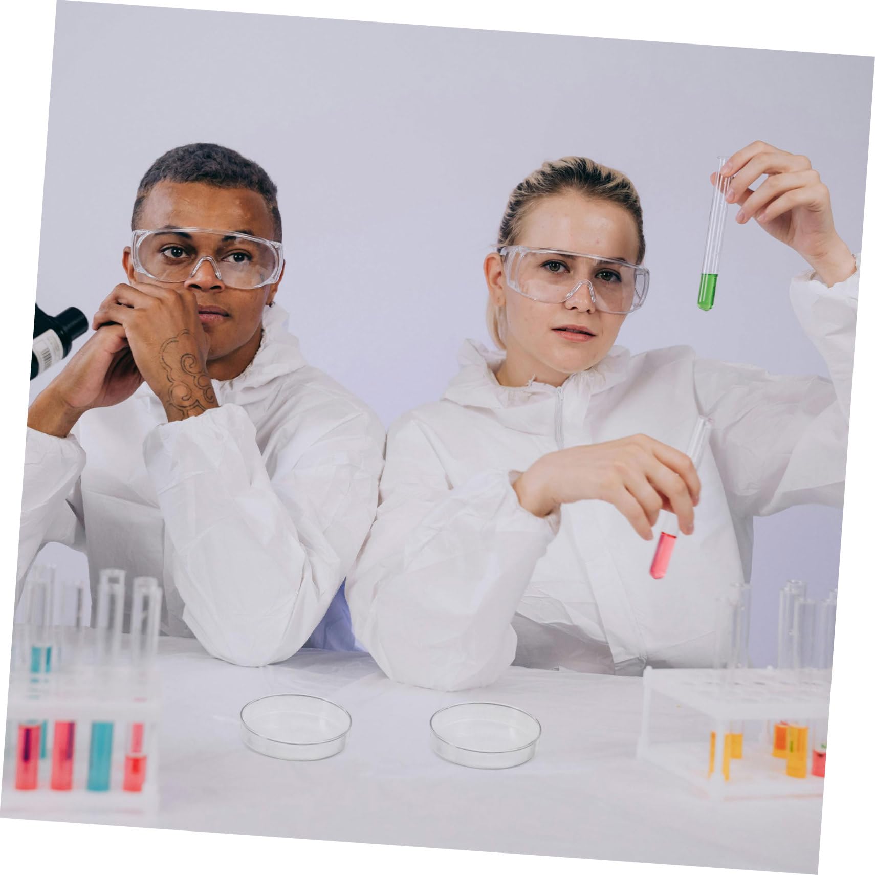 5 Pezzi Piastre Da Laboratorio Piastre Di Petri Vuote Di Petri Trasparenti Di Per Cellulari Da Laboratorio Da Di
