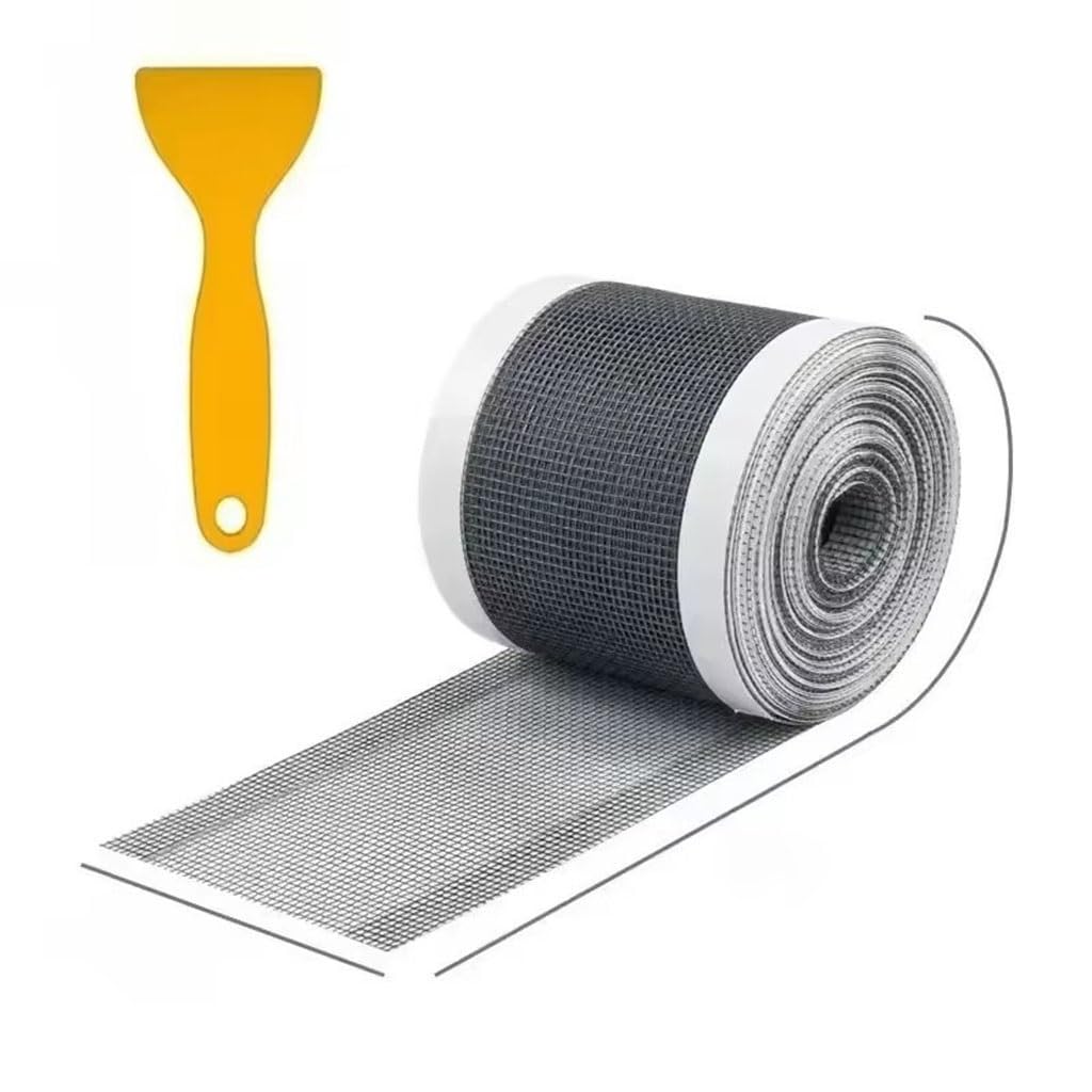 hcaklozgshi 5M Roll Cutable Shower Drain Hair Catcher Self-Adhesive Floor Drain Stickers Disposable Mesh Sink Strainer Filter For Bathroom
