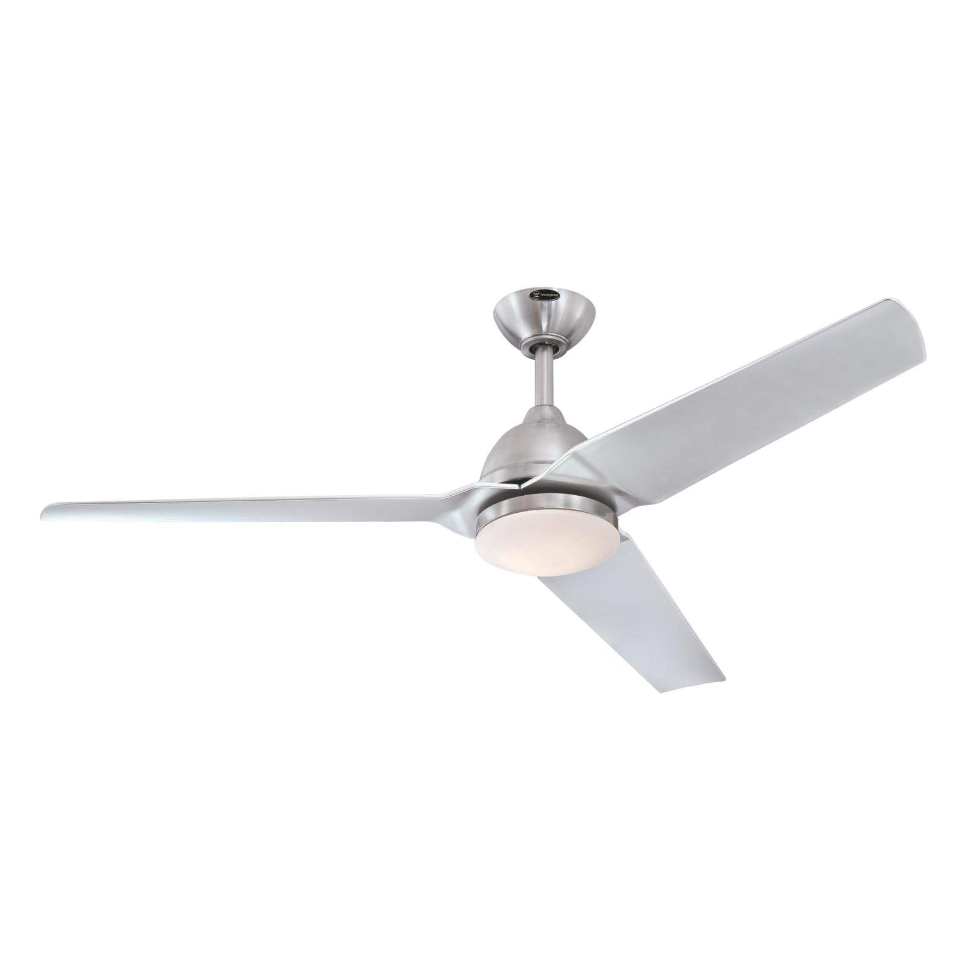 Elyse Ceiling Fan, 137 cm, Energy Saving LED Light, 4 Speed, Silent Operation, with Wall Switch, Summer and Winter Function, Modern Design, Ideal for Living Room and