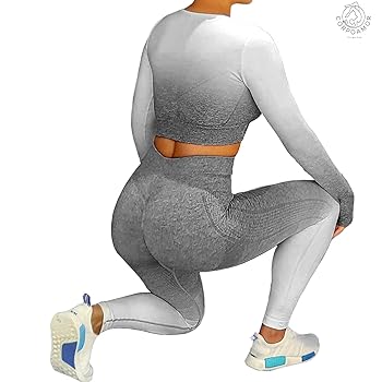 Amazon.com: CORPOAMOR Women's Fitness Clothing Gym Outfit