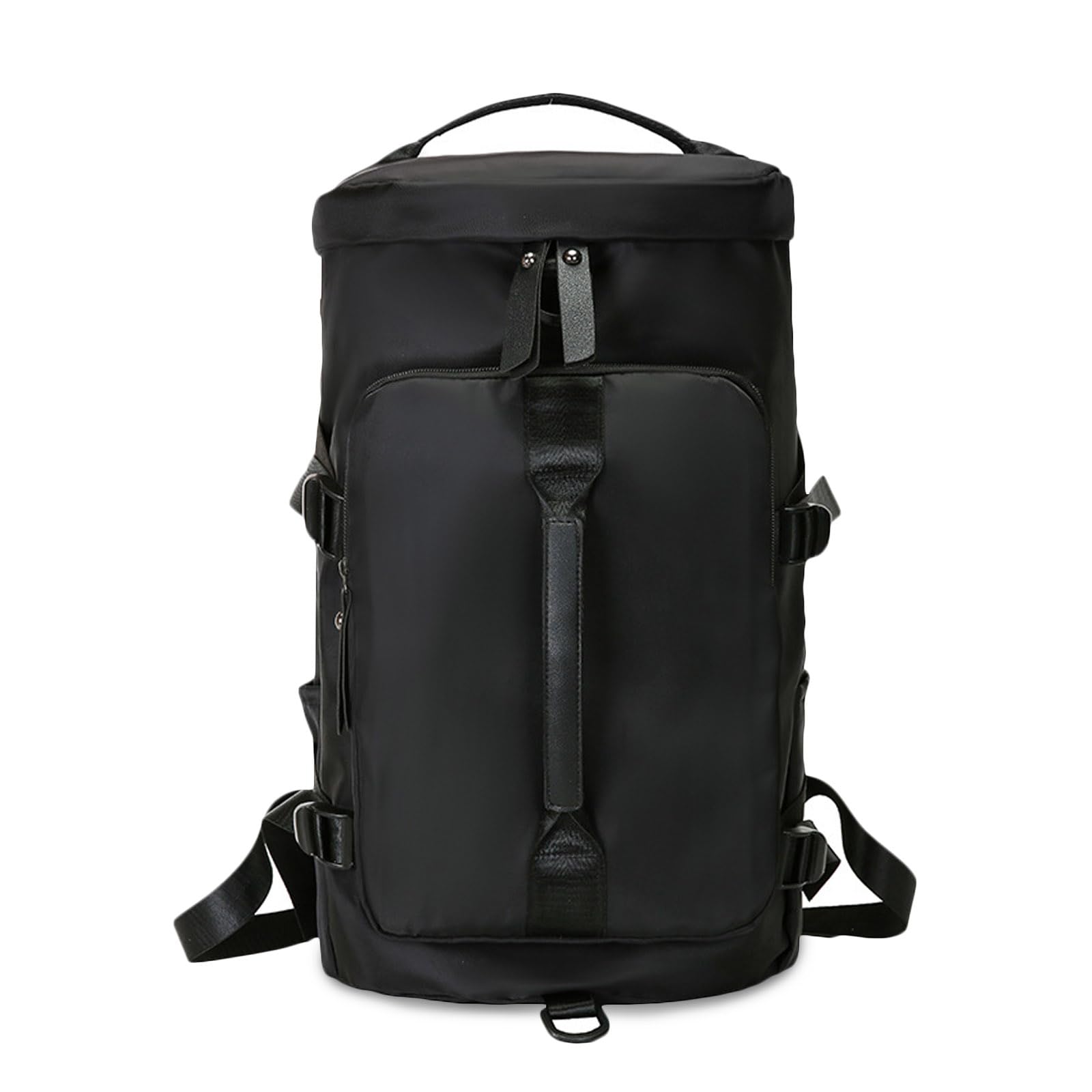 FANDARE Bolsa de Viaje para Mujer Mochila Viaje Cabina Avion 45x25x25 Hombre Bolsa de Deporte con Compartimento para Zapatos Bolsa de Mano Equipaje Bolsas de Deporte Gimnasio Bolso de Viaje Negro