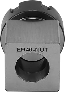 CNC Lathe Tool Holder, Durable Square Collet Chuck (ER40)