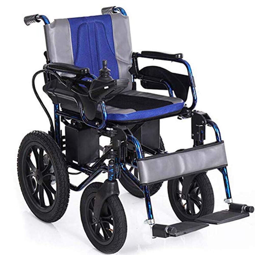 Buy CAOMEIYING Lightweight Folding Electric Wheelchair, Deluxe Fold