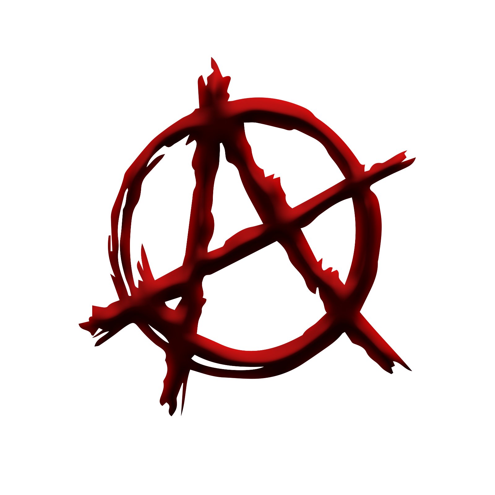 Anarchy Symbol Guitar Instrument Pickguard Sticker - 4