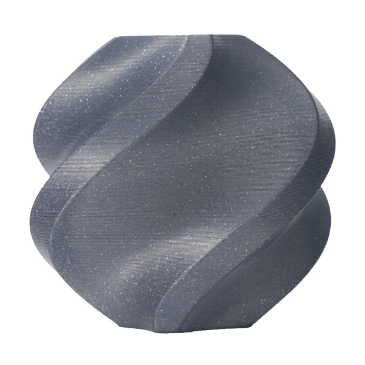 Bambu Lab PLA Sparkle Filamento 3D Brillantinato, 1.75 mm, 1 kg, con Bobina Riutilizzabile, Grigio Ardesia