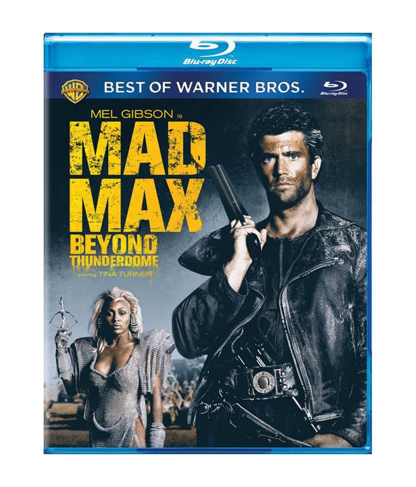 Mad Max Beyond Thunderdome Blu-ray Starring: Mel Gibson, Tina Turner,  Bruce Spence, Adam Cockburn, Frank Thring, Angelo Rossitto REGION FREE - Main Image