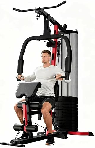 ROBORE Home Gym with 160LB Weight Stack
