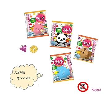 Amazon | 春日井製菓 4連ラムネいろいろ 28g×15袋 | 春日井製菓