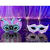 Small Masquerade Ball Mardi Gras Party Props Standup Photo Booth Background Backdrop Decoration Decor Scene Setter Cardboard Cutout