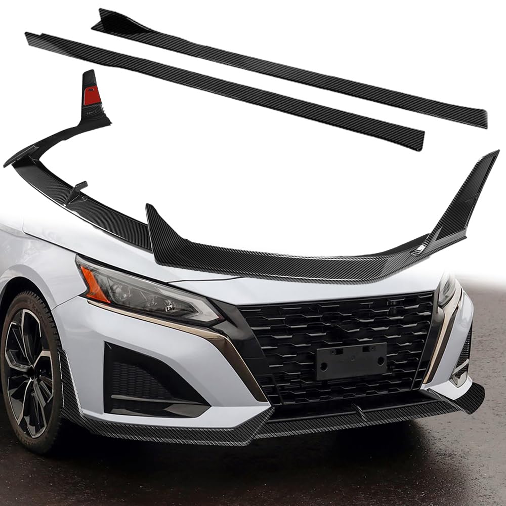 Amazon.com: W-POWER, 11-Piece Front Bumper Lip & Side Skirt