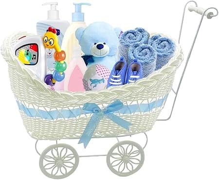 Safri Grand Landau Avec Panier En Osier Pour Bebe Amazon Fr Cuisine Et Maison