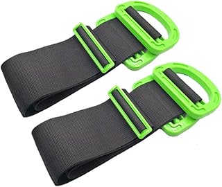 2PCS Adjustable Moving and Lifting Straps for， Lifting Moving Strap， Heavy Lifting Straps, Used for Moving Heavy Articles Such as Furniture, Boxes, mattresses, etc