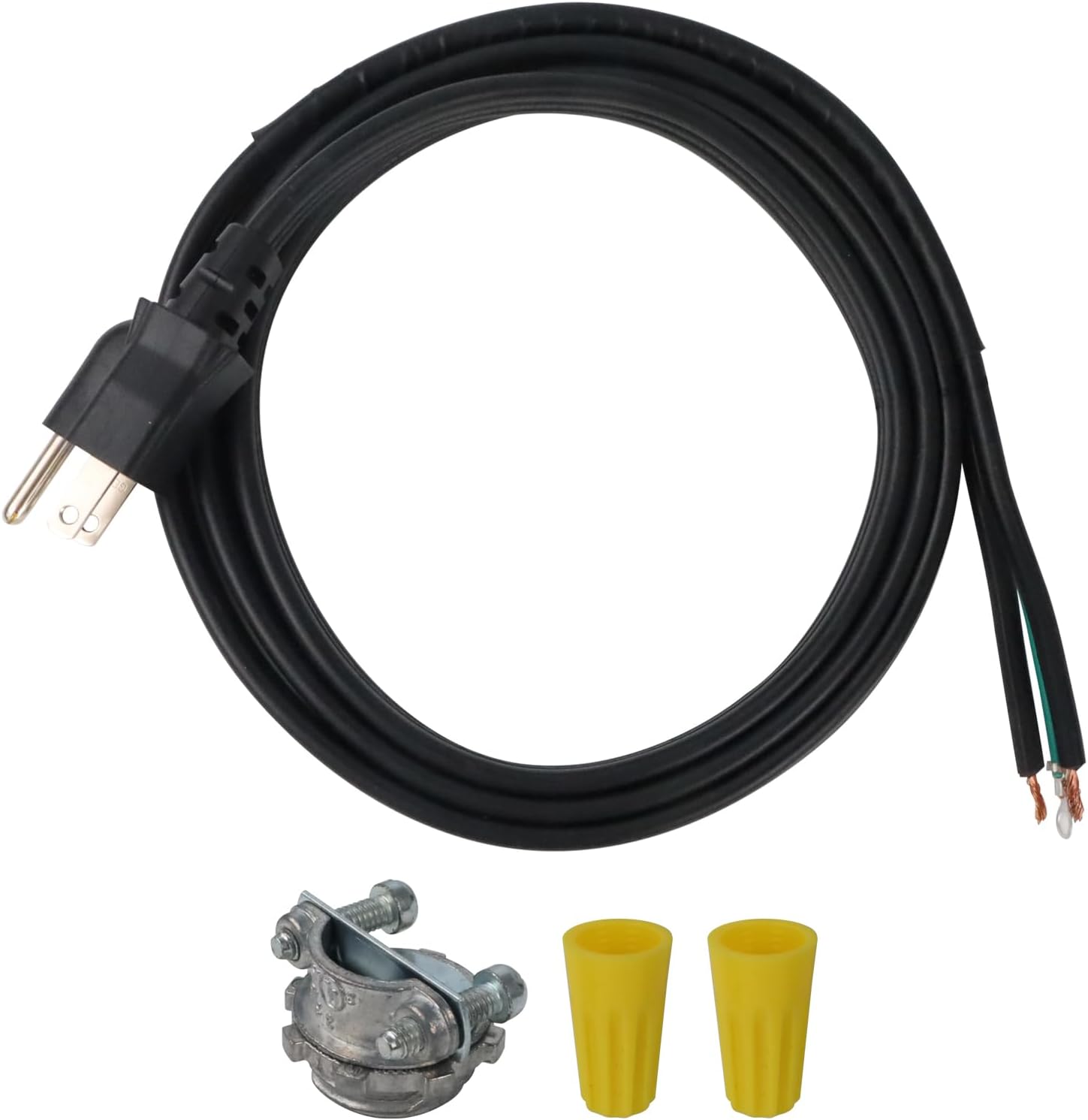 EP 6 ft Garbage Disposal Replacement Power Cord Kit, 14 AWG 3-Prong Appliance and Power Tool Cord for Any Garbage Disposal Model as InSinkErator Black 6ft
INCOMPLETE