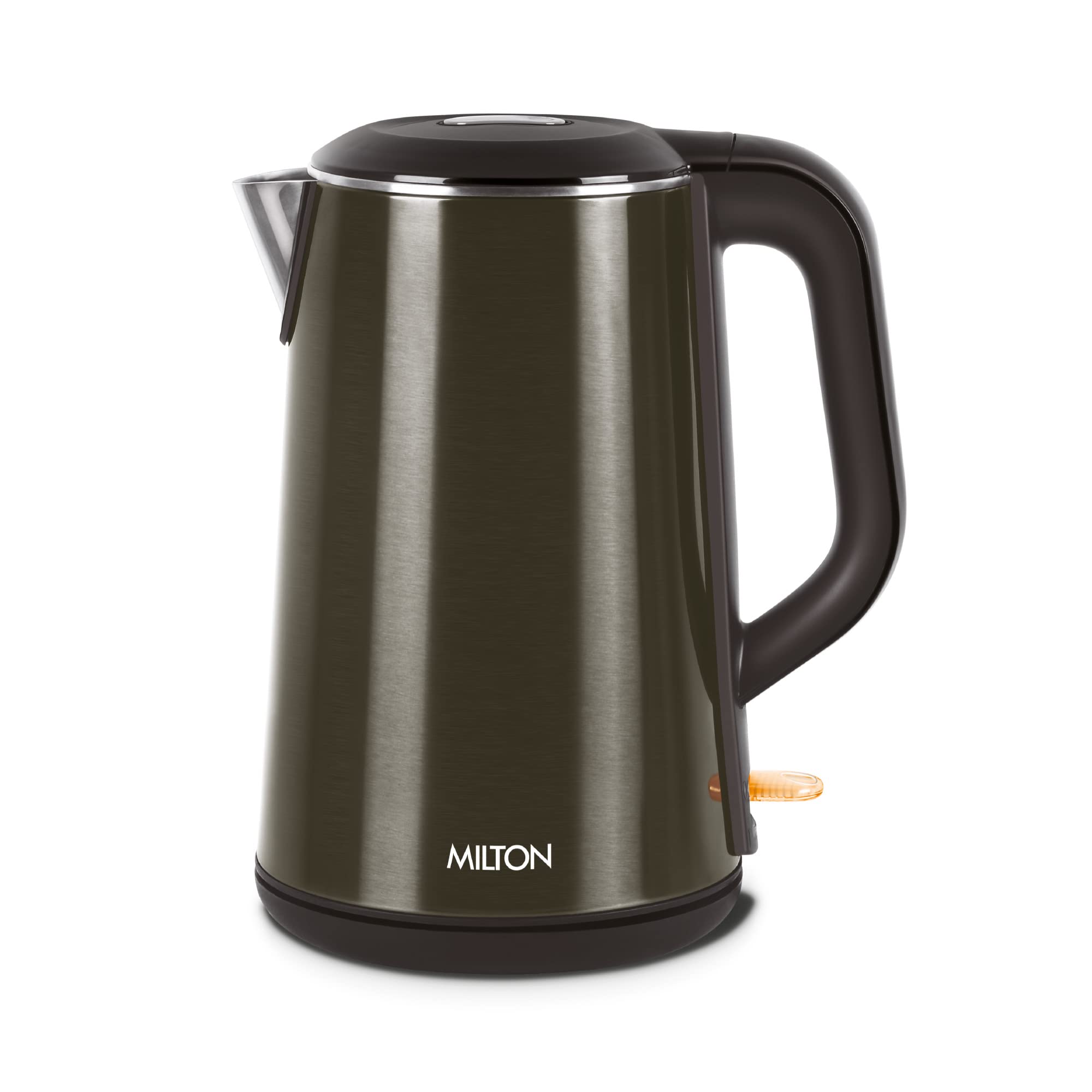 Milton Euroline Hagen Electric Kettle,1.8 Litre, Stainless Steel, Double Walled, Cool Touch Outer Body with Auto Shut Off, Power Indicator, Dry Boil & Excess Steam, 1500 Watts, Black-image-25