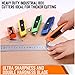 HORUSDY 4-Pack Box Cutter Utility Knife, Heavy Duty Aluminum Shell Retractable Box Cutter for Cardboard, Boxes and Cartons, Extra 10 Blades