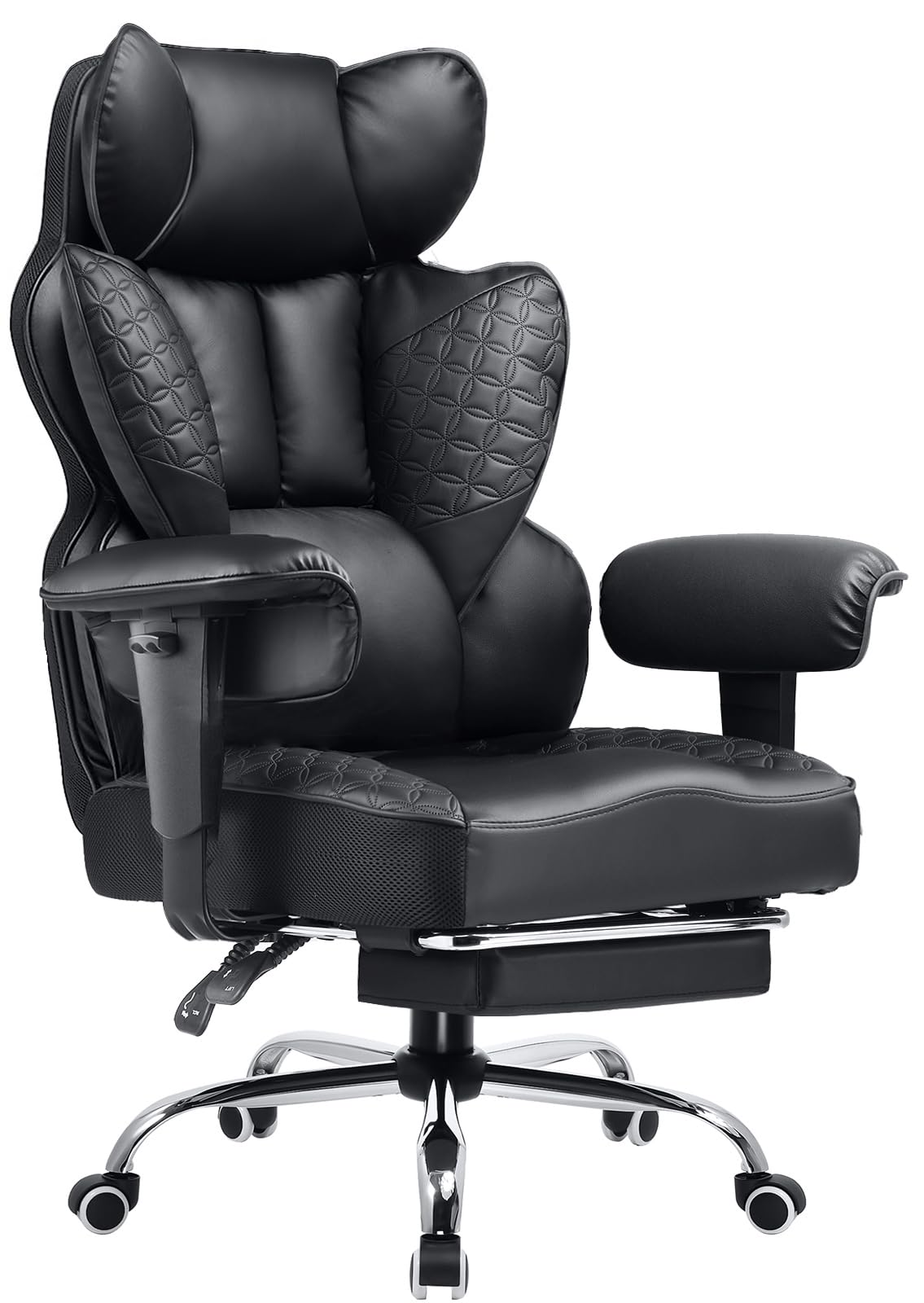 COMHOMA Embossed Leather