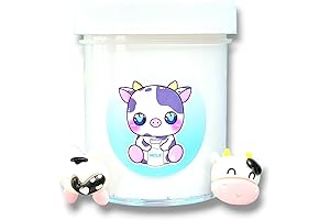 Clicky Slime: Moo Milk Handmade Thick & Glossy Scented Slime