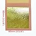 Barnabas Blattgold Gold Leaf - 23.75K Real Gold [25 Sheets, 3.4 inches] - Loose Sheet for Painting, Arts and Crafts