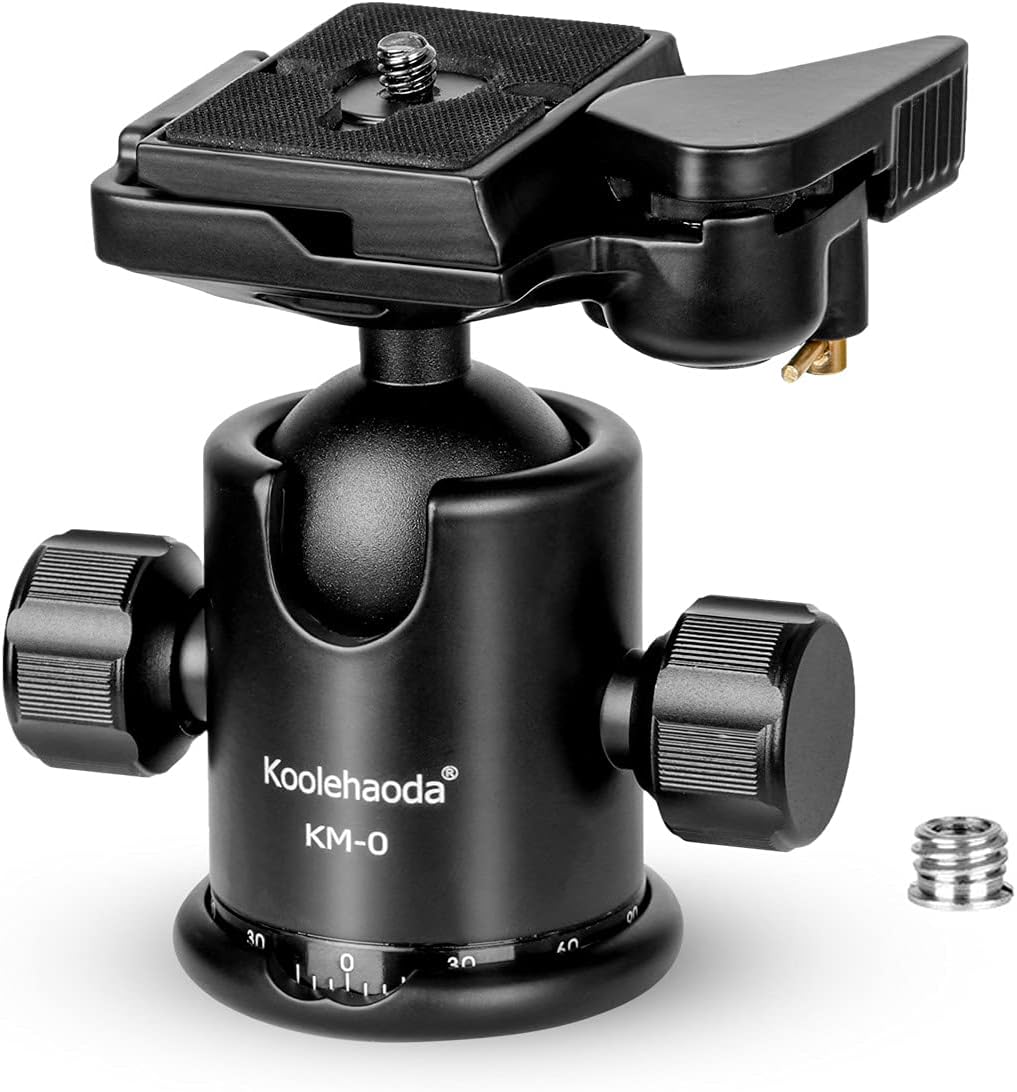 Q02 SLR camera tripod ball head gimbal lock hydraulic damping micro