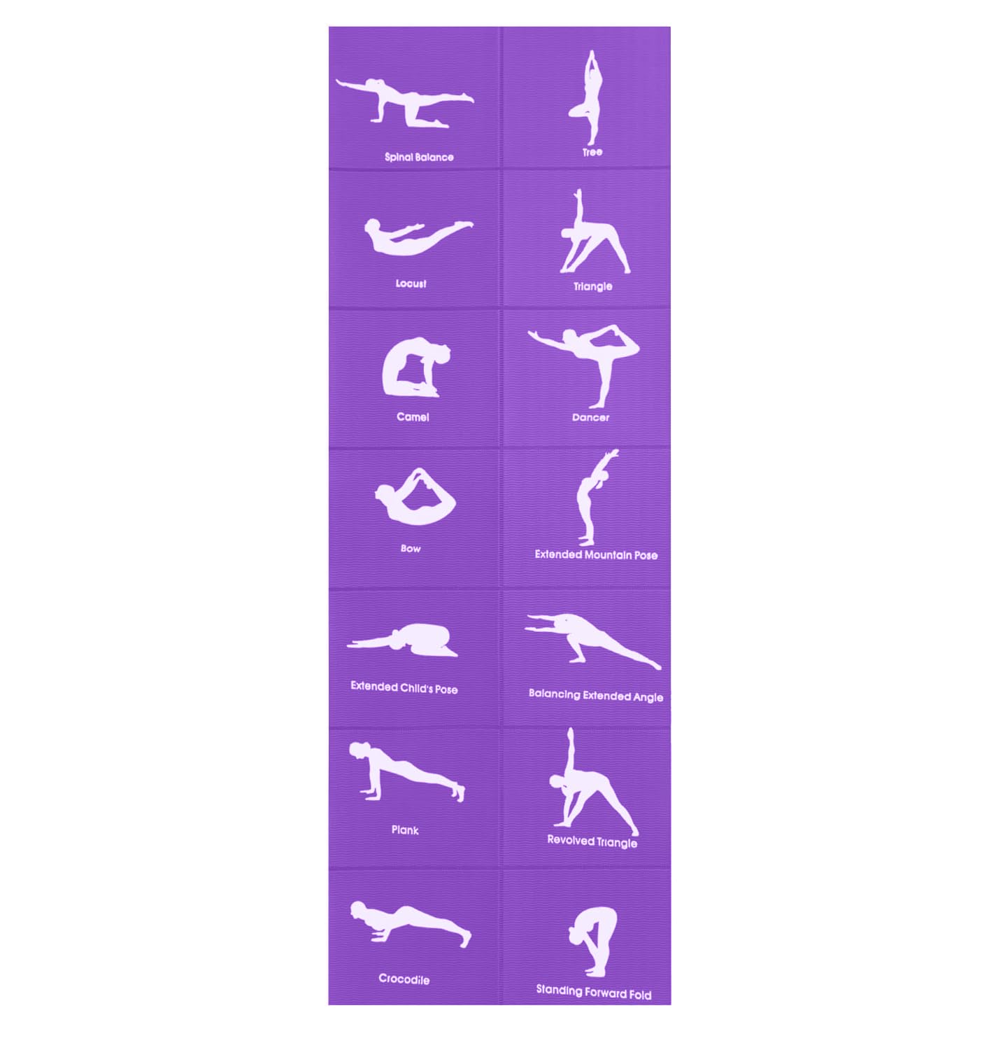 Fabsouk EVA Folable Yoga Mats For Women Foldable Yoga Mat With Bag For Men Exercise Mat For Home Workout Gym Mat Anti Slip Yoga Mat 5MM Workout Mat (Purple)-image-39