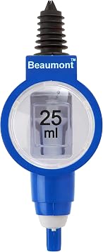 Beaumont 25ml Metrix Spirit Optic Measure Blue | Spirit Measure, Limited Edition Colourway