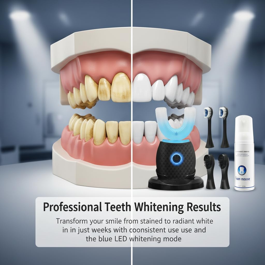 Toothbrush, Ultra Soft Bristle Toothbrush, Ergonomic Anti Slip Grip, Suitable for Gentle Deep Cleaning in Daily Oral Care at Home