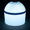 DUNNRITE Solar Powered LED Nighttime Illuminating Full-Size Marker Buoy (White)