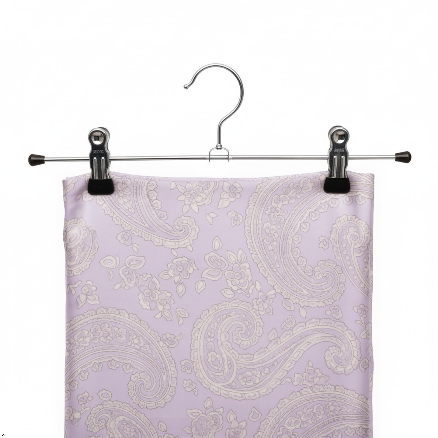 MAWA par Reston Lloyd antidérapant Peu encombrant Cintre pour Pantalons et Jupes avec Deux Clips, Noir, Set of 10