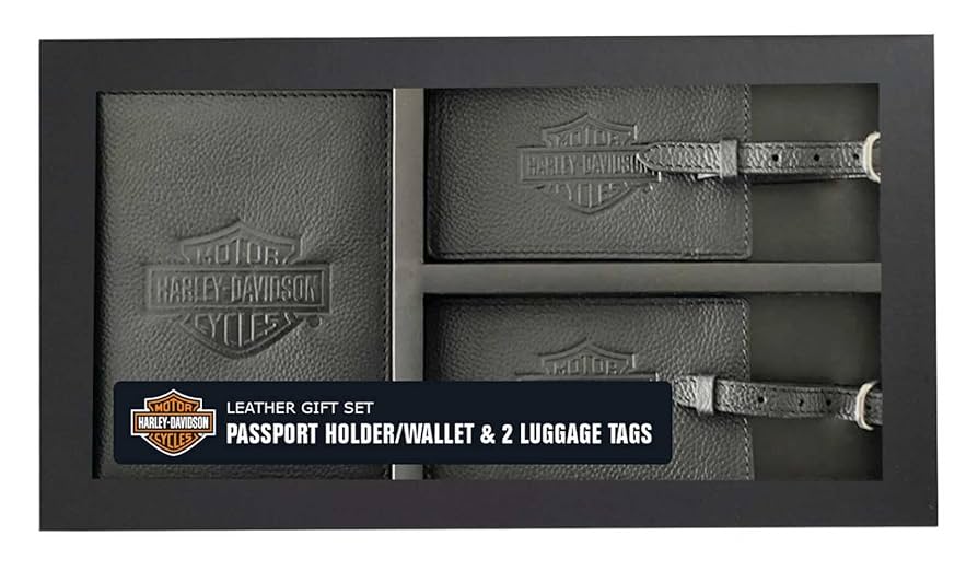 Amazon.com: Harley-Davidson Bar & Shield Passport Holder