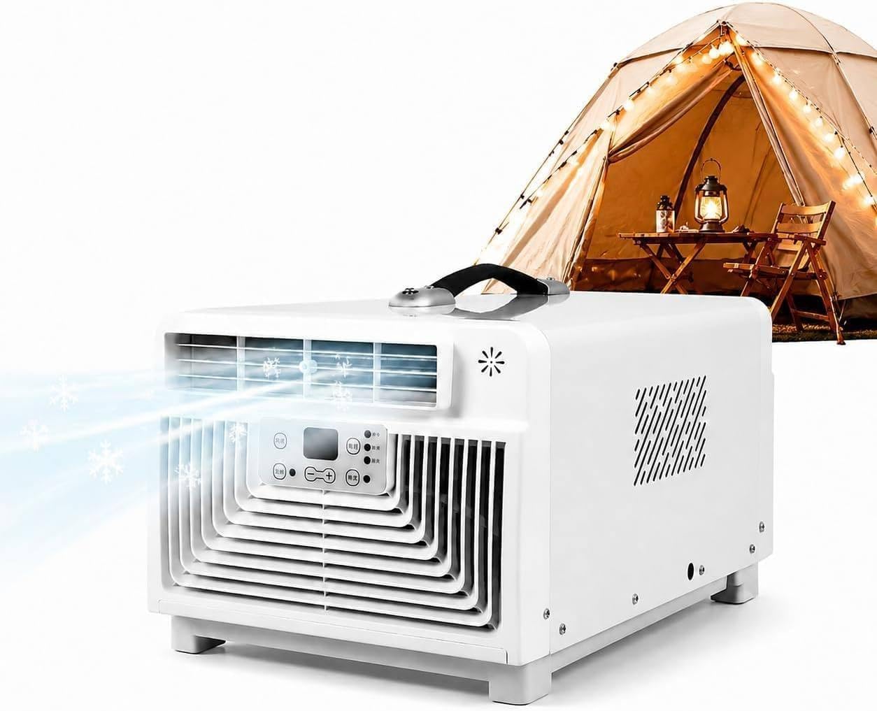 XUXIAO Rv Air Conditioner, 3400 BTU Camping Air Conditioner