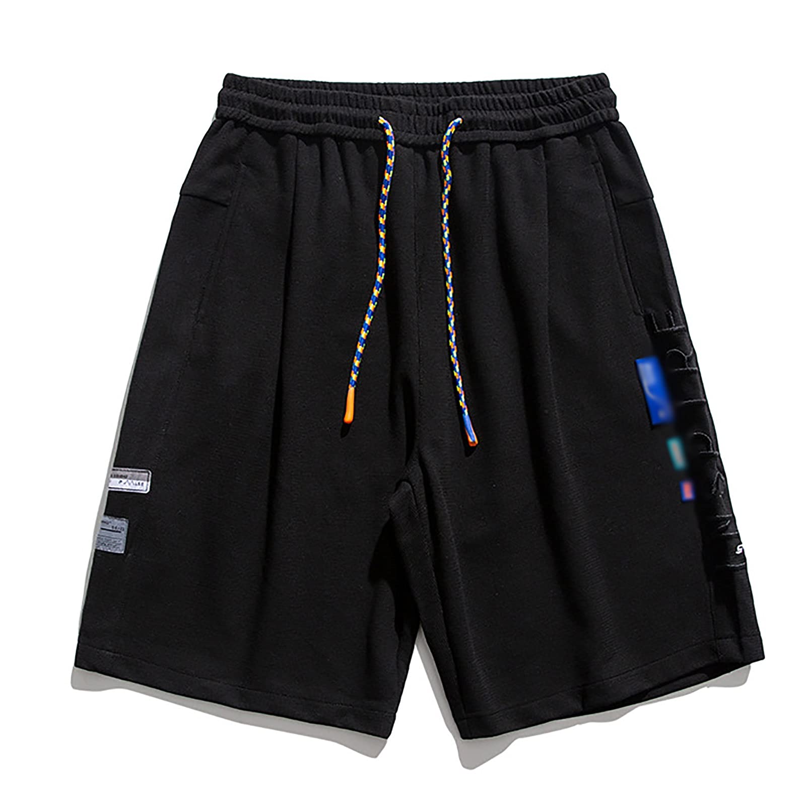 Hommes Short Sport Respirant Décontractée Demi-Pantalon avec Poches et Cordon Serrage Réglable