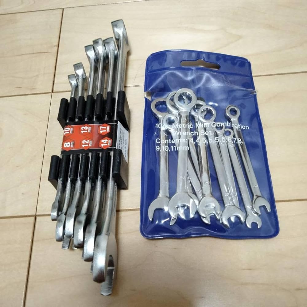 Amazon.co.jp: 工具 まとめ売り コンビネーションレンチ 2種類 : DIY  