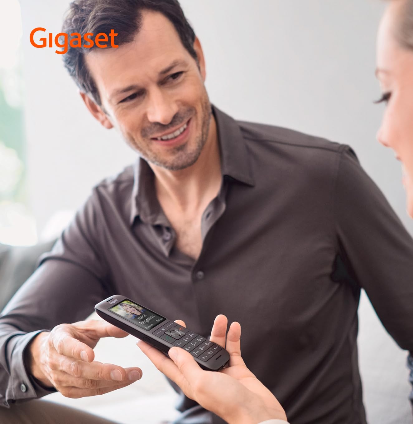 Gigaset CL660 Telefono Cordless con Vivavoce, Display a Colori, Nero | Collegabile al PC tramite micro USB, [Versione Italiana]