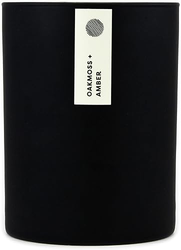 Miniatura 6 de Calyan Wax - Vela perfumada de cera de soja, musgo de roble y ámbar para el hogar, vela de primera calidad con aceites esenciales, 10.2 onzas, 50