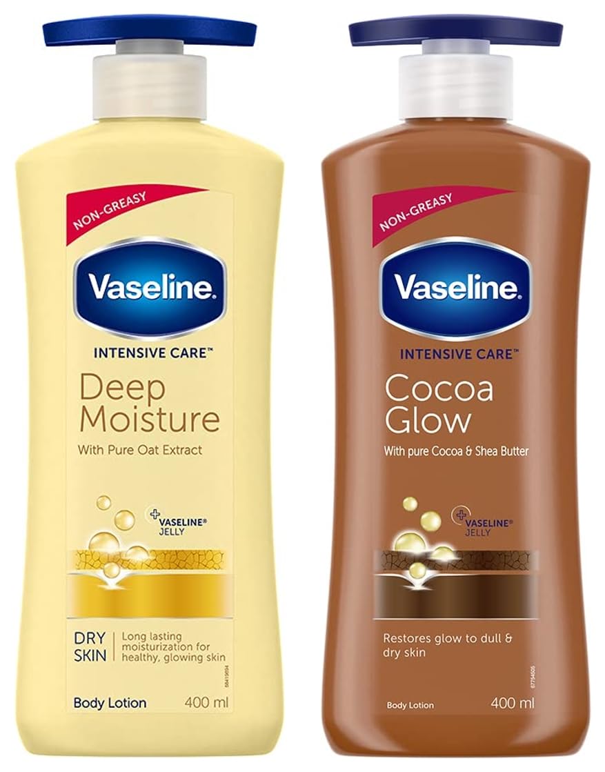 Vaseline Cocoa Glow Body Lotion With Cocoa And Shea Butter,- 400 Ml & Body Lotion 400 Ml, Daily Moisturizer For Dry Skin,-image-24