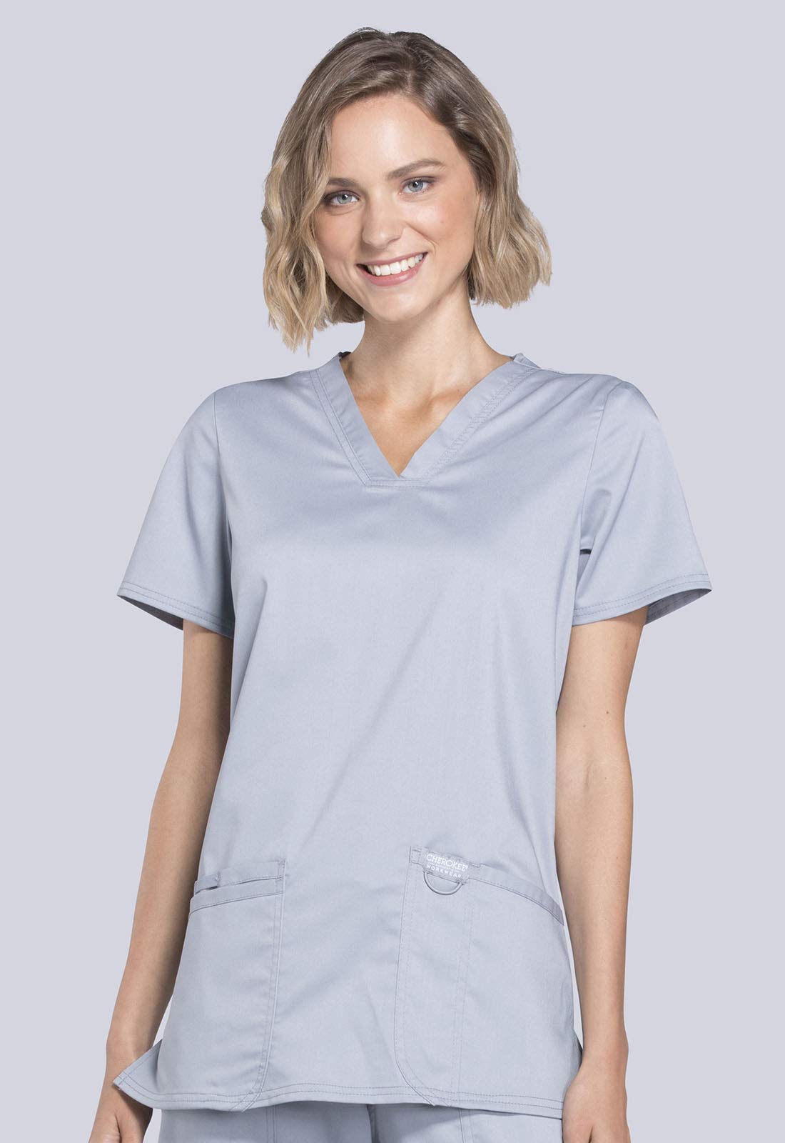 CHEROKEEWomen's Classic Workwear Revolution V-Neck Top (Pack of 1)