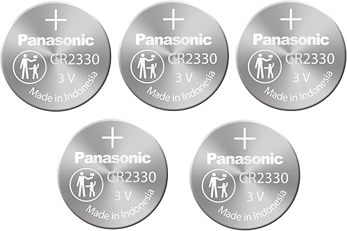 Miniatura 1 de Panasonic Batería de litio CR2330 3V 1PACK (5PCS) Baterías de un solo uso