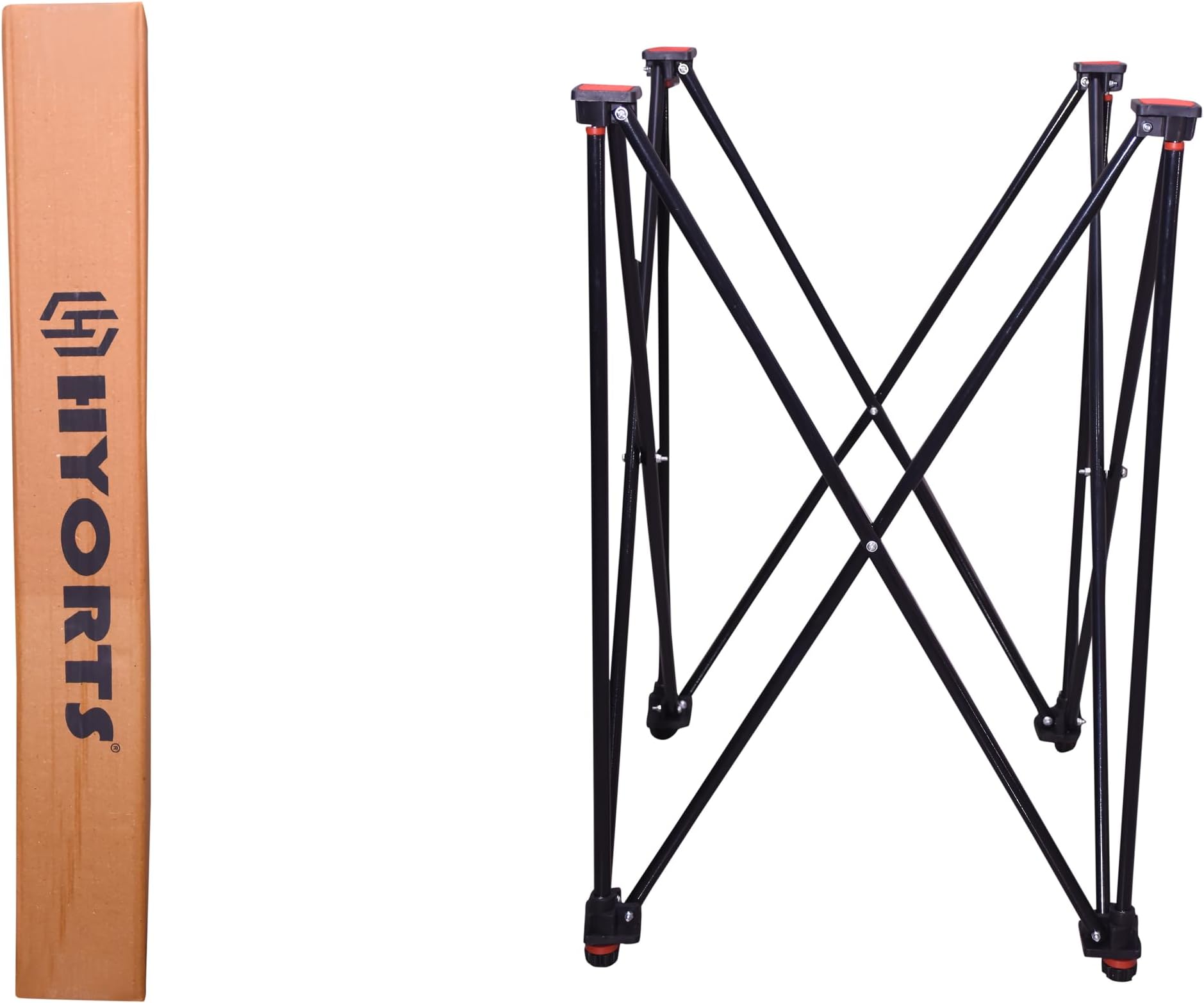 Professional Carrom Board Stand, Easy Adjustable & Foldable Four Fold Carrom Stand with Compact Design for Indoor Games Fun Durable Strong