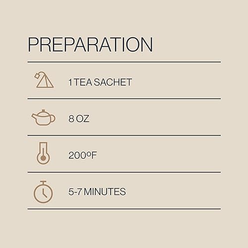 Miniatura 6 de Rishi Tea Té de hierbas de jengibre y cúrcuma, bolsas de bolsitas orgánicas, mezcla sin cafeína con jengibre picante y cítricos, caliente o helado,