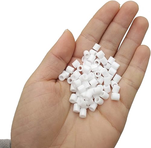 Miniatura 4 de LGEGE 1000 cuentas blancas y 1000 negras para cumpleaños y vacaciones de niños, gran regalo, proyecto de arte de píxeles, compatible con tableros de