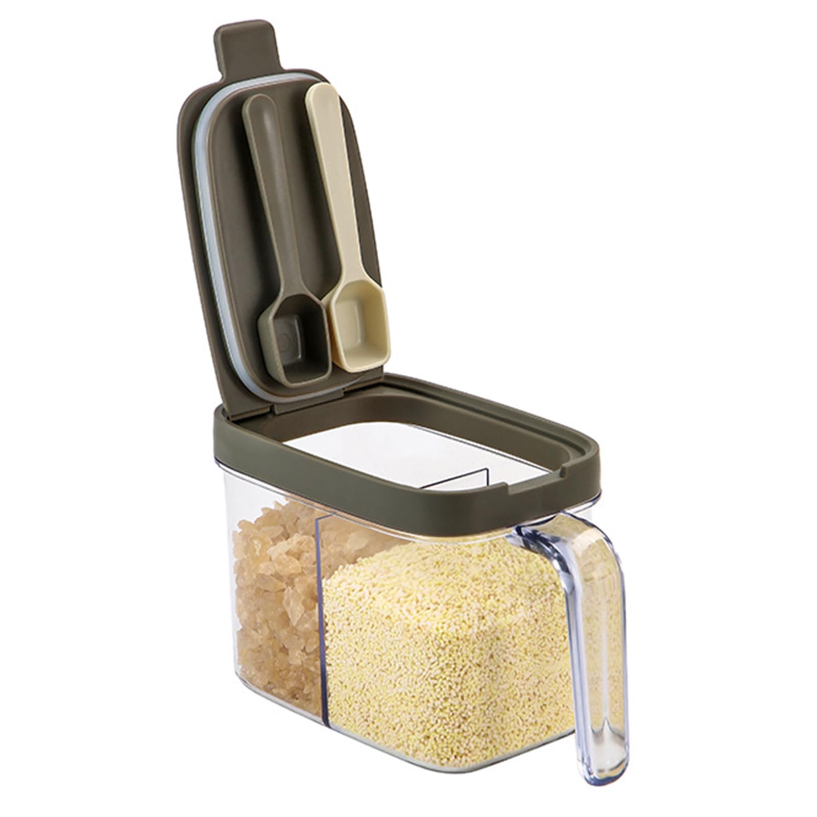 Amazon｜PAVIKE調味料入れ【600ML】塩 砂糖入れ 調味料ボトル 密閉容器