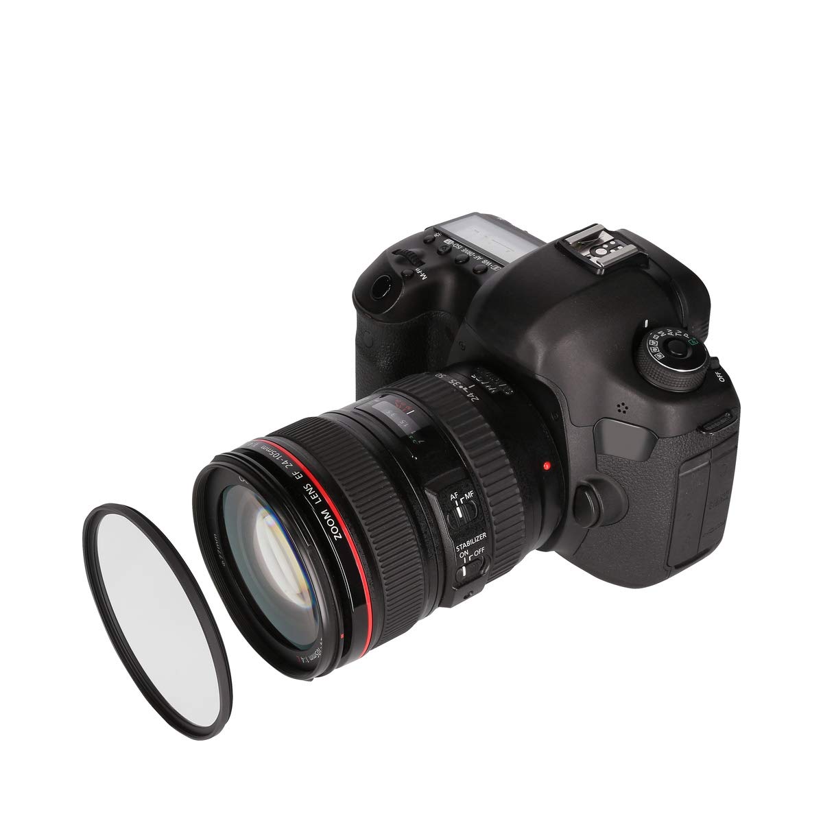 Rollei Filtre UV Circulaire Premium 55 Mm - Filtre UV Et Filtre De Protection Avec Anneau En Aluminium, En Verre Gorille Avec Revêtement Spécial - Dimensions: 55 Mm