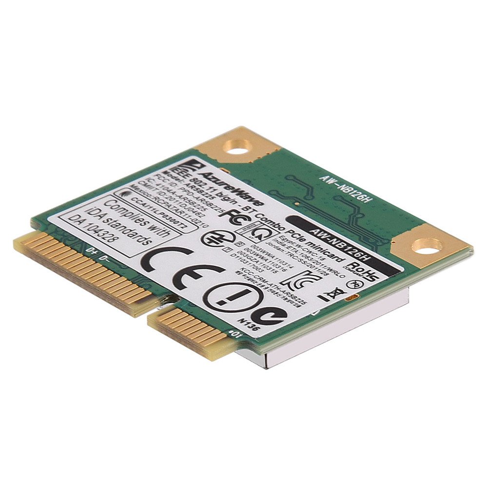 VBESTLIFE 2.4G Bezprzewodowa karta Bluetooth WiFi 2 w 1 do mini gniazda PCI-E do /ASUS/Toshiba/