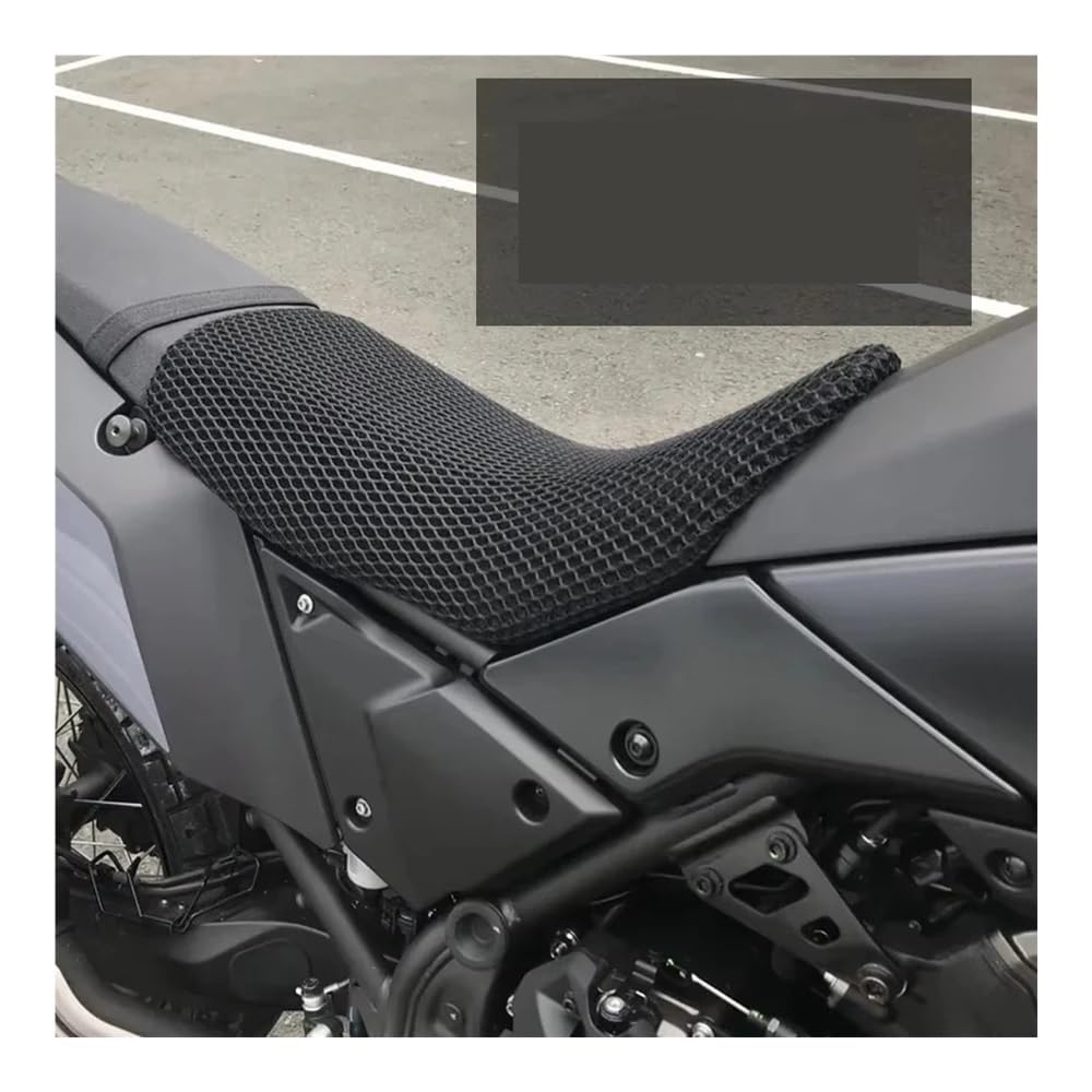 Fodere sedili Moto Per Ya&maha XT600E 2020 Moto Sedile Proteggere Cuscino Copertura Del Sedile In Tessuto Di Nylon Sella Di Raffreddamento Stuoia A Nido D'ape