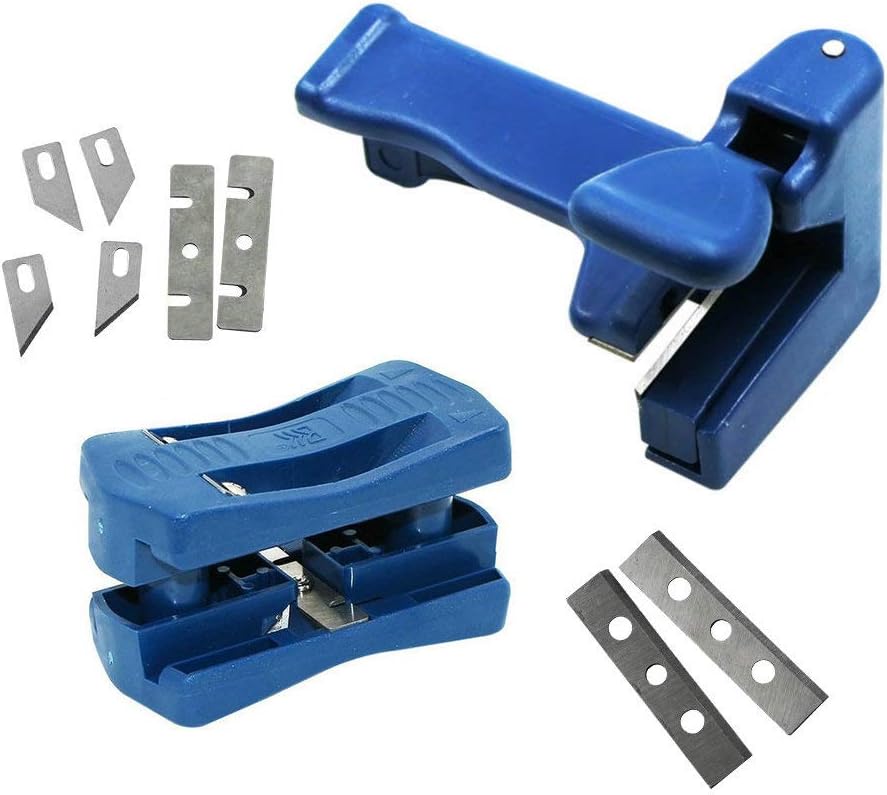 CAIDU Woodworking Edge Trimmer Edge End Cutter & Quad Trimmer With Carbon Steel Blades 2pcs